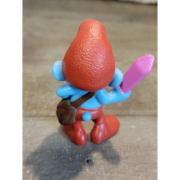 Smurfs McDonald's Papa Smurf 2013 peyo toy figure - Picture 3 of 4